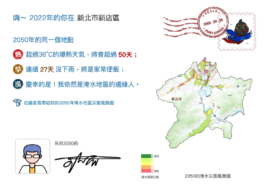 未來明信片內容